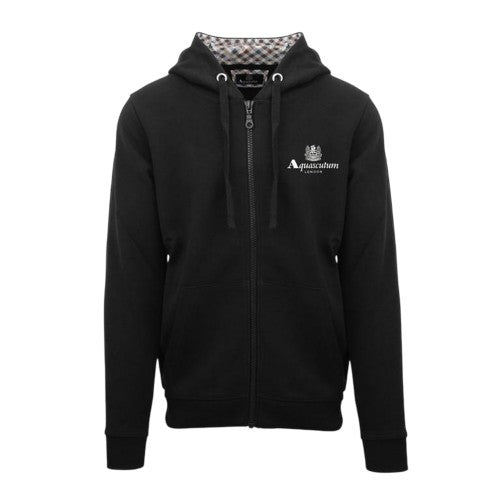 Front - Aquascutum Mens Active Full Zip Hoodie
