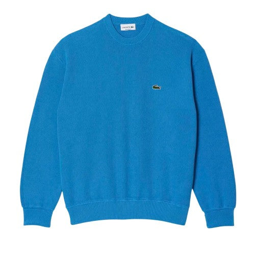 Front - Lacoste Unisex Adult Organic Cotton Crew Neck Sweatshirt