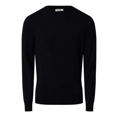 Front - Replay Mens Cotton Blend Crew Neck Jumper