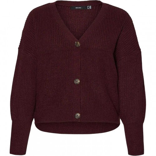 Front - Vero Moda Womens/Ladies V Neck Relaxed Fit Cardigan