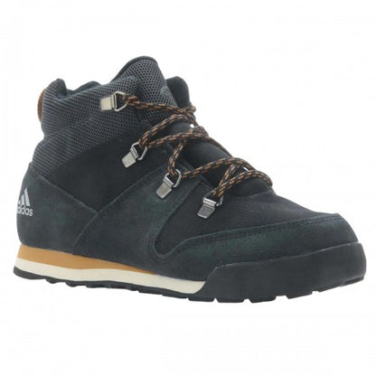 Front - Adidas Childrens/Kids Climawarm Snowpitch Suede Panel Hiking Shoes