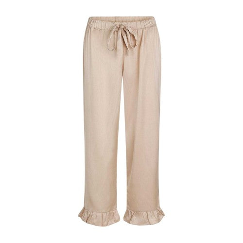 Front - CCDK Copenhagen Womens/Ladies Saga Satin Frill Trousers
