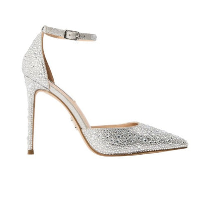 Front - Steve Madden Womens/Ladies Ravaged Stiletto Heel Court Shoes