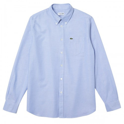 Front - Lacoste Mens Oxford Cotton Regular Shirt