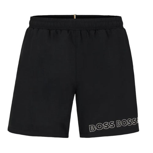Front - Boss Mens Dolphin Swim Shorts