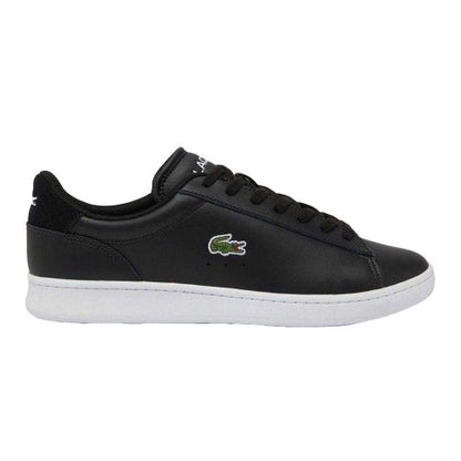 Front - Lacoste Mens Carnaby Leather Flat Trainers
