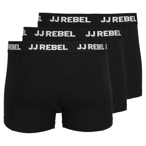 Front - JJ Rebel Mens Boxer Briefs (Pack of 3)