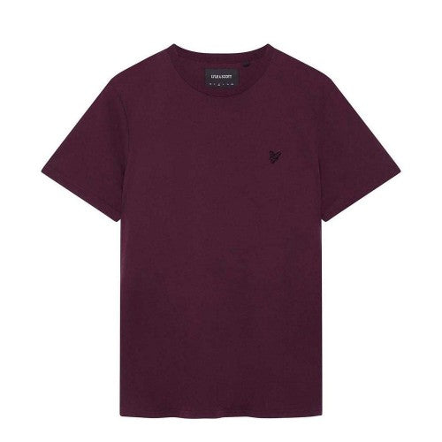 Front - Lyle & Scott Mens Tonal Eagle Crew Neck T-Shirt
