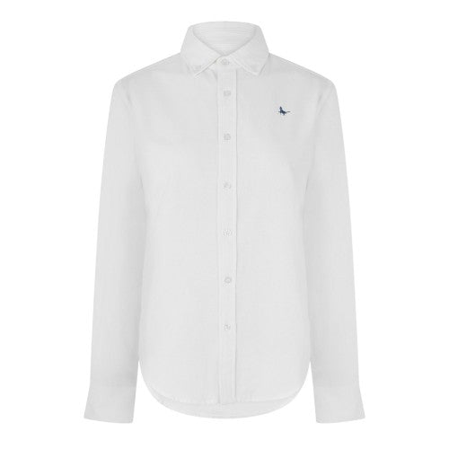 Front - Jack Wills Womens/Ladies Classic Twill Long-Sleeved Shirt