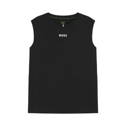 Front - Boss Mens Active Quick Dry Tank Top