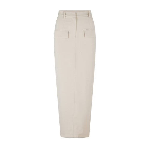 Front - Odd Muse Womens/Ladies Front Slit Fitted Maxi Skirt