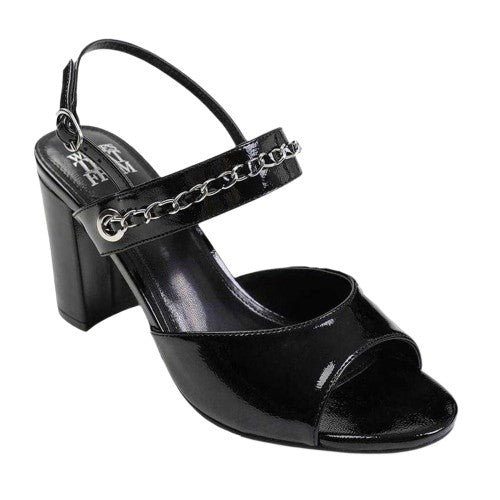 Front - Where's That From Womens/Ladies Chain Detail Sandals