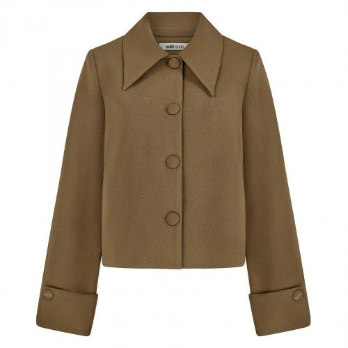 Front - Odd Muse Womens/Ladies Plain Relaxed Fit Jacket