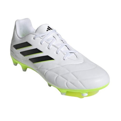 Front - Adidas Unisex Adult Copa Pure.3 Firm Ground Leather Football Boots