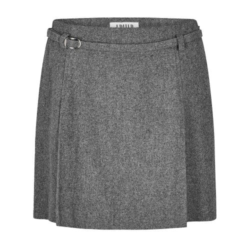 Front - Edited Womens/Ladies Lexa Wool Blend Mini Skirt