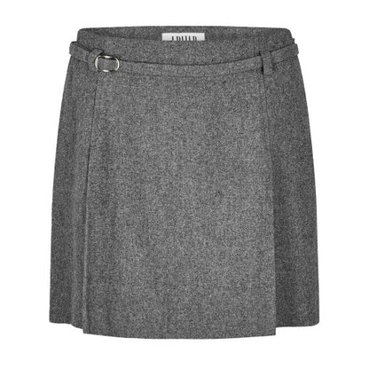 Front - Edited Womens/Ladies Lexa Wool Blend Mini Skirt