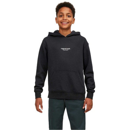 Front - Jack And Jones Boys Vester Lettering Hoodie