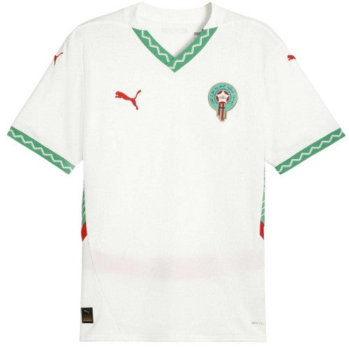 Front - Morocco FRMF Mens Puma Away Shirt