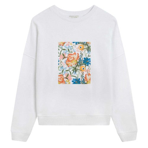 Front - Ted Baker Womens/Ladies Floral Relaxed Fit Sweatshirt