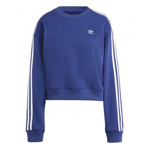 Front - Adidas Womens/Ladies 3 Stripes Sweatshirt