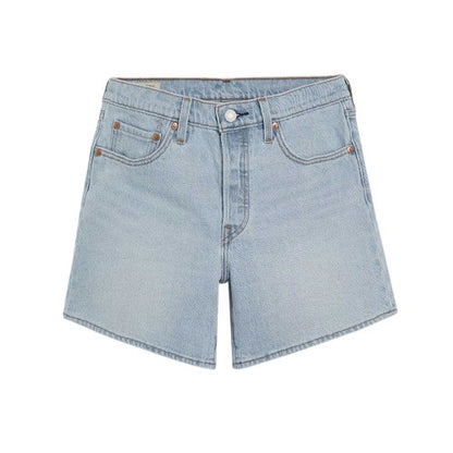 Front - Levis Womens/Ladies 501 Denim High Rise Shorts