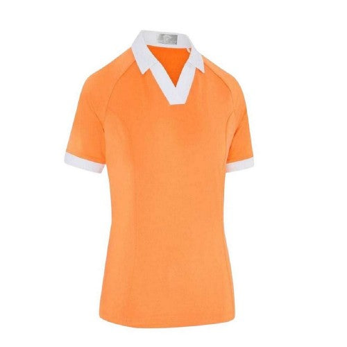Front - Callaway Womens/Ladies Vplack Regular Polo Shirt