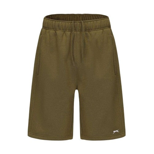 Front - Slazenger Mens Fleece Shorts