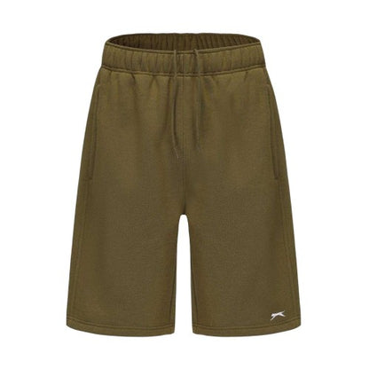 Front - Slazenger Mens Fleece Shorts