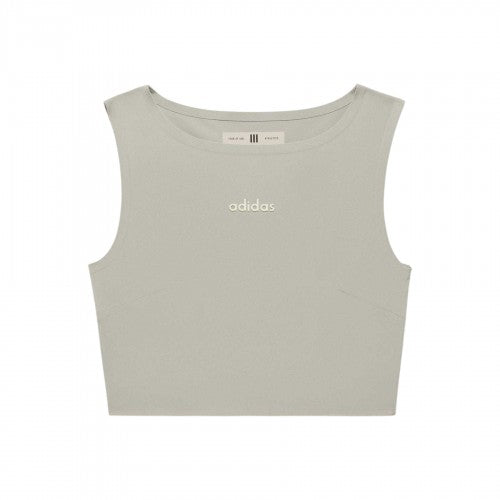 Front - Adidas Womens/Ladies Fear Of God Minimalist Knitted Tank Top