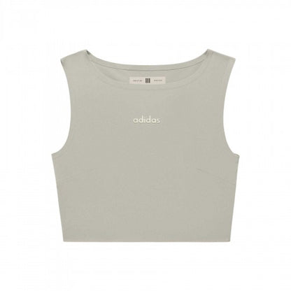 Front - Adidas Womens/Ladies Fear Of God Minimalist Knitted Tank Top