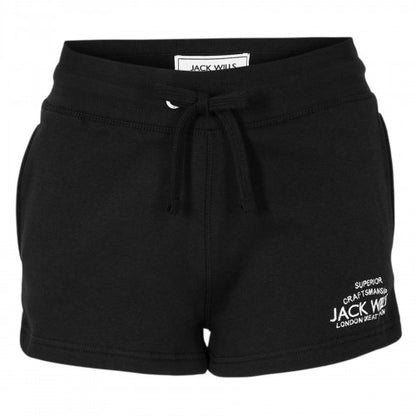 Front - Jack Wills Womens/Ladies Logo Sweat Shorts