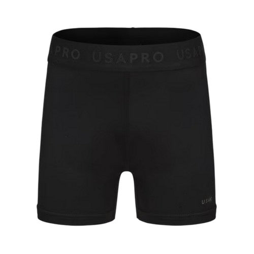 Front - USA Pro Girls Training Shorts