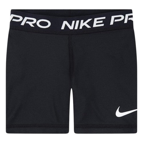 Front - Nike Girls Pro Athletic Compression Shorts
