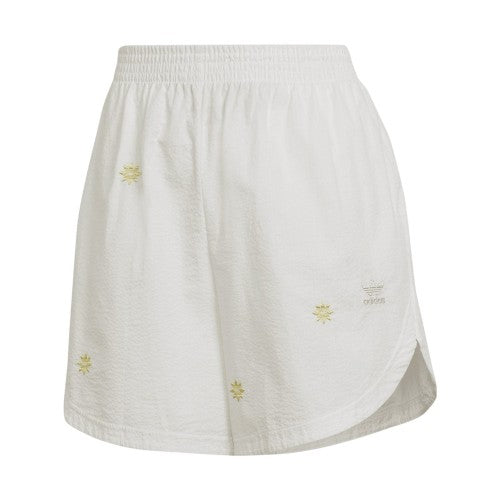 Front - Adidas Womens/Ladies Logo Sweat Shorts