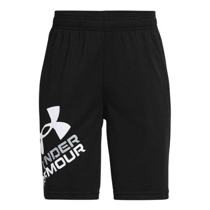 Front - Under Armour Childrens/Kids Prototype Logo Shorts
