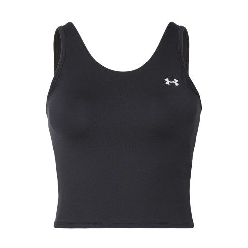 Front - Under Armour Womens/Ladies Motion Performance Cropped Vest Top