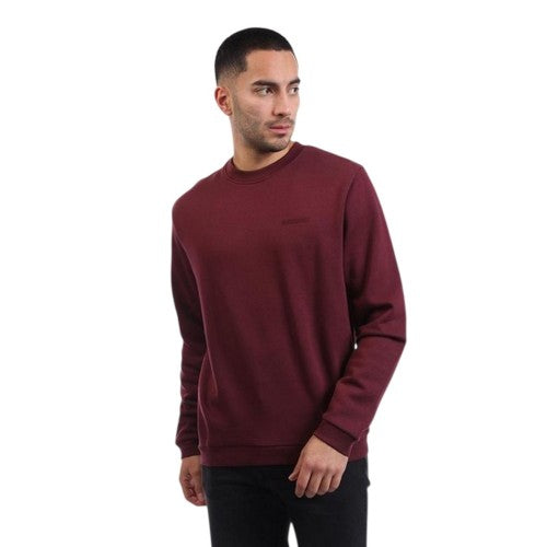 Front - Lyle & Scott Mens Brushed Back Sweatshirt