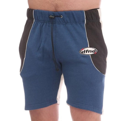 Front - DFND London Mens Race Contrast Athletic Shorts