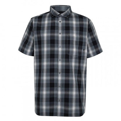 Front - Jack Wolfskin Mens Hot Chilli Plaid Shirt