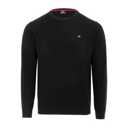 Front - Giorgio Mens Knitted Crew Neck Jumper