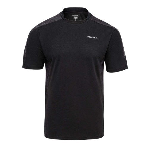 Front - KooGa Mens Panels Crew Neck T-Shirt