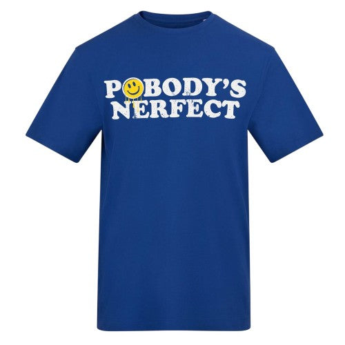 Front - AWD Mens Pobodys Nerfect Novelty T-Shirt