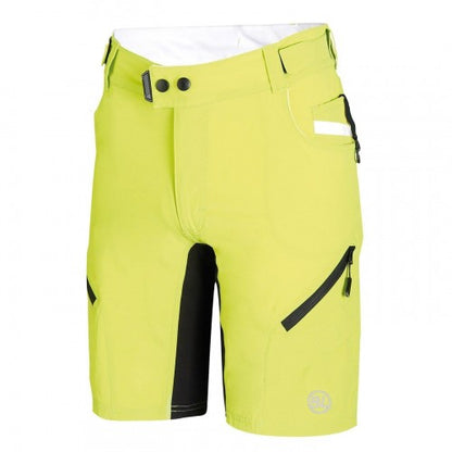 Front - Bicycle Line Mens Logo Baggy Cycling Shorts