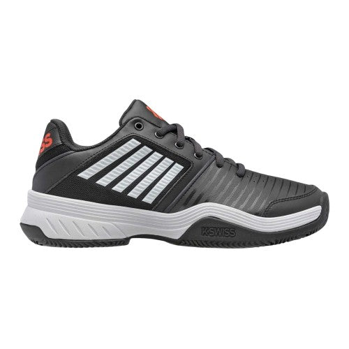 Front - K-Swiss Mens Swis Court Express Leather Trainers
