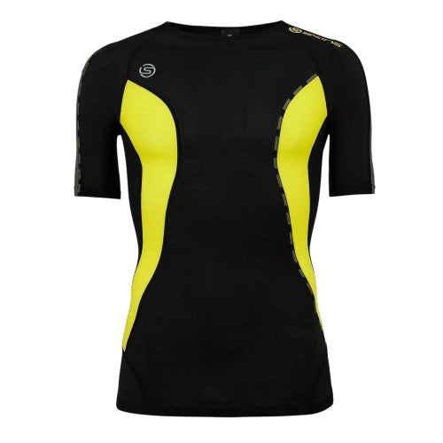 Front - Skins Mens Lightweight Workout Compression Shirt