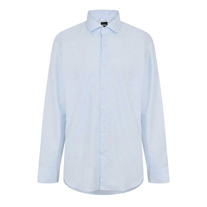 Front - Boss Mens Joe Spread Collar Shirt