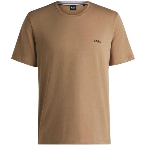 Front - Boss Mens Mixmatch Crew Neck Short-Sleeved T-Shirt