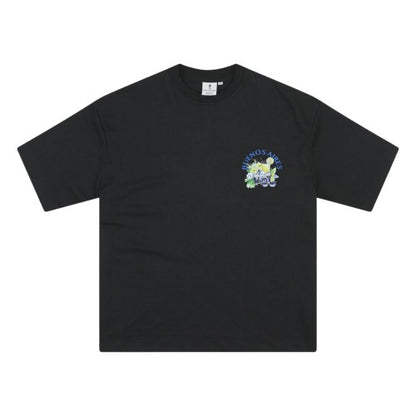 Front - Rose London Mens Buenos T-Shirt
