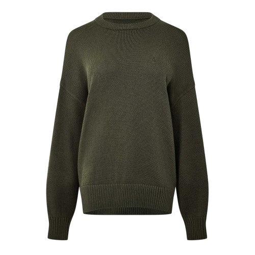 Front - Jack Wills Womens/Ladies Crew Neck Oversized Cardigan