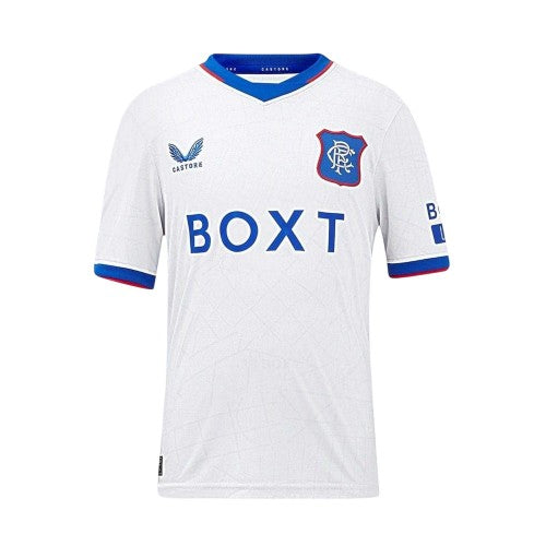 Front - Castore Childrens/Kids 2024 2025 Rangers FC Away Jersey